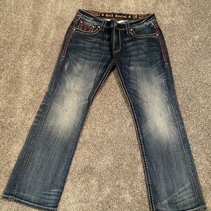 Men’s rock revival jeans